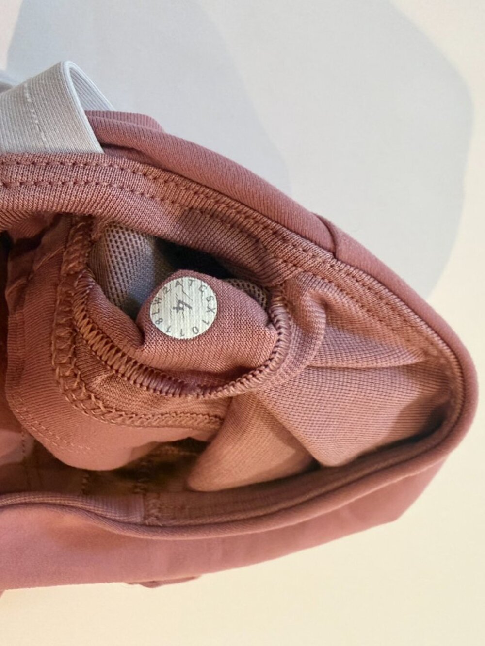Lululemon Free To Be Moved Bra Size 4 Quicksand / Porcela Strappy Sports Bra - Picture 3 of 3